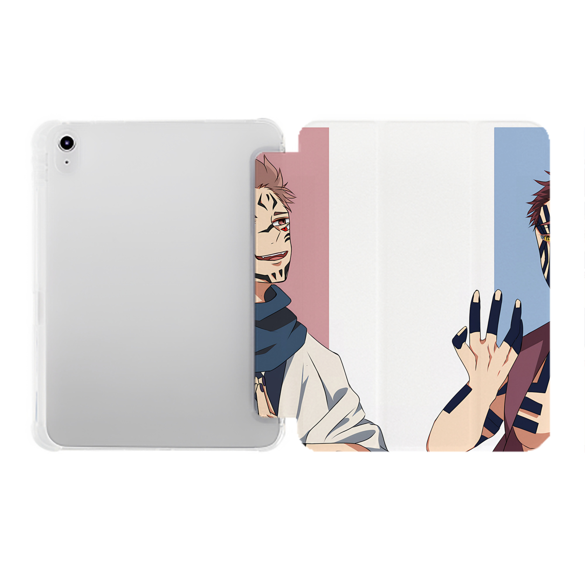 （画像用） SPY×FAMILY间谍家家酒 IPad ケース ペン収納付き 三つ折りスタンド PUレザー×シリコン 対応機種9.5/10.5/10.9インチ